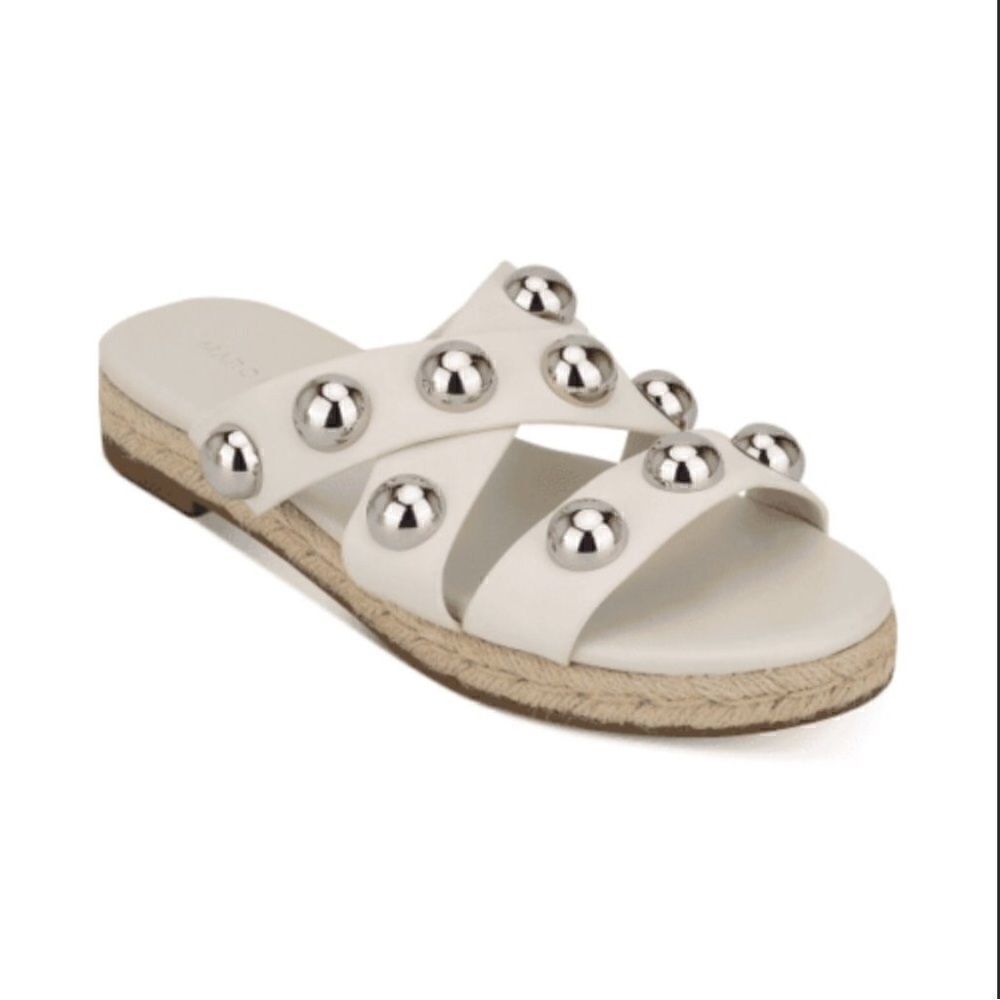 Marc Fisher Prisca Ball Studded Espadrille 6